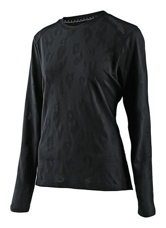 Джерсі TLD WMNS LILIUM LS JERSEY [JACQUARD BLACK]