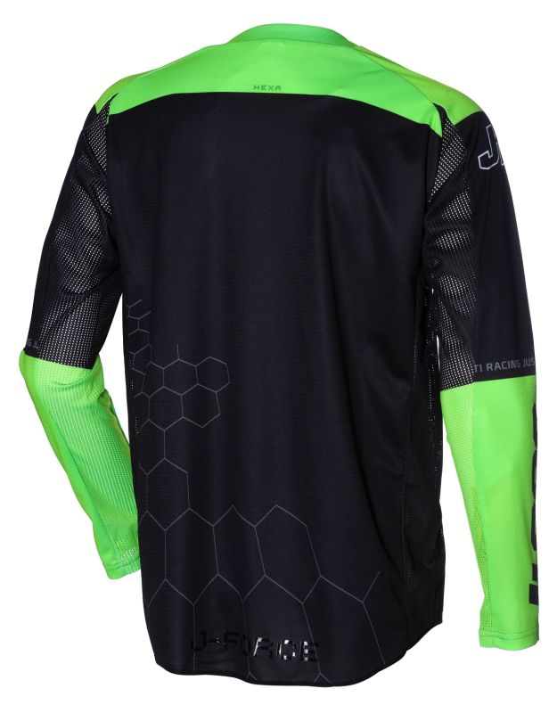 Джерсі Just1 Jersey J-force Hexa Green Fluo Black