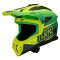 Мотошолом LS2 MX708 Fast 2 Duck Matt Hi-Vis Green Hi-Vis Yellow