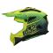 Мотошолом LS2 MX708 Fast 2 Duck Matt Hi-Vis Green Hi-Vis Yellow
