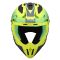 Мотошолом LS2 MX708 Fast 2 Duck Matt Hi-Vis Green Hi-Vis Yellow