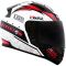 Мотошолом LS2 FF353 Rapid Thunder Gloss White Black Red