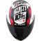 Мотошолом LS2 FF353 Rapid Thunder Gloss White Black Red