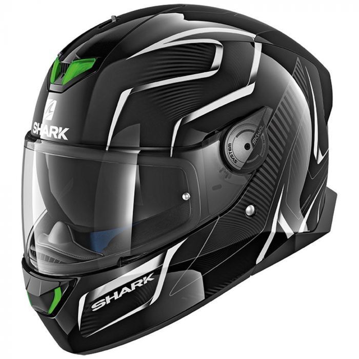 Мотошолом Shark Skwal 2 Flynn Black/White