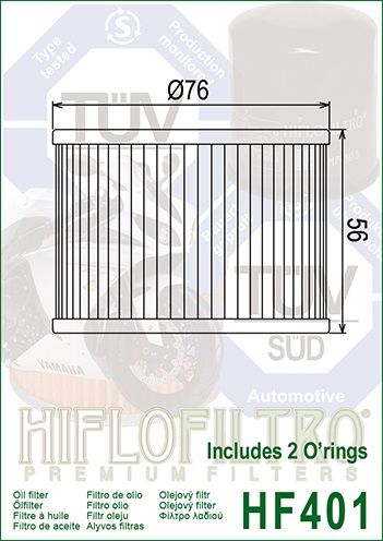 Фільтр HIFLO HF401