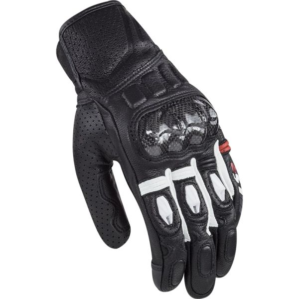Моторукавички LS2 Spark Man Gloves White Black