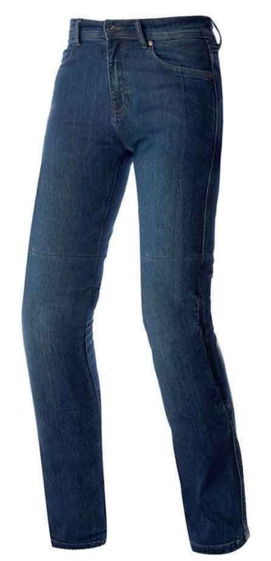 Мотоджинси одношарові SEVENTY PJ16 Slim LADY Dark Blue