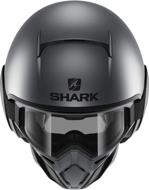 Мотошолом Shark Street Drak Neon Mat Black\Grey