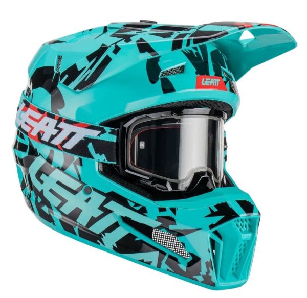 Мотошолом Leatt Helmet Moto 3.5 + Goggle Fuel