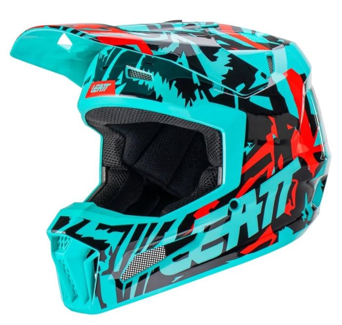 Мотошолом Leatt Helmet Moto 3.5 + Goggle Fuel
