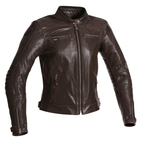 Куртка SEGURA шкіра LADY IRON brown(T0)
