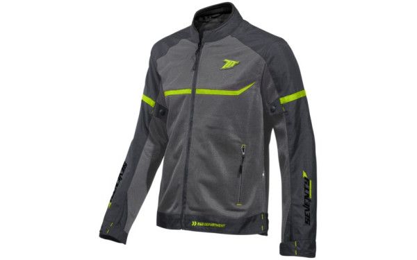 Мотокуртка Seventy JR30.2 MOJAVE LADY Grey Yellow