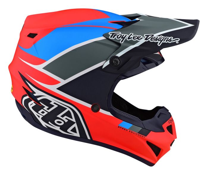 Мотошолом TLD SE4 POLYACRYLITE [BETA ORANGE / NAVY]