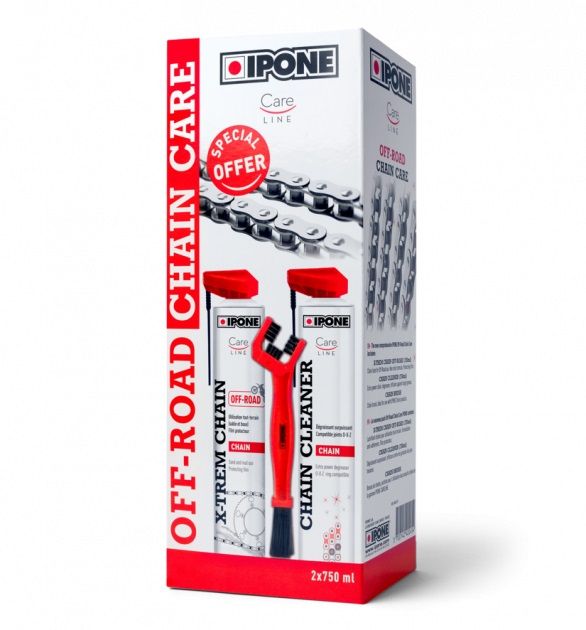 Мастило IPONE Off-Road Chain Care спреї + щітка