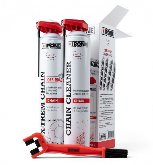 Мастило IPONE Off-Road Chain Care спреї + щітка