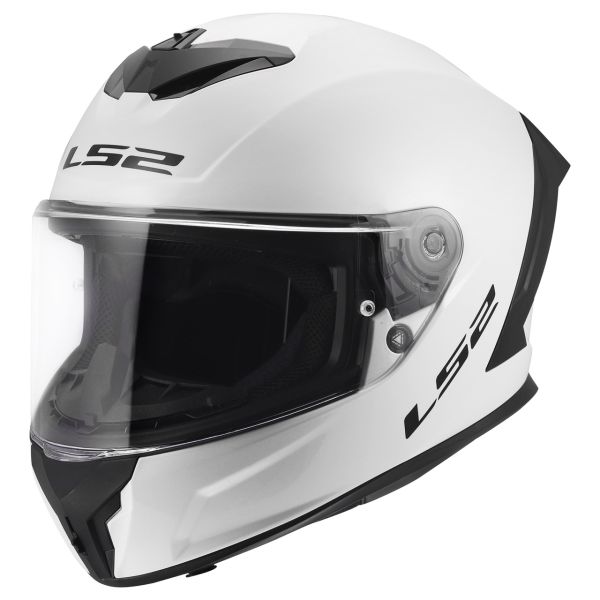 Мотошолом LS2 FF820 Rapid 3 Solid Gloss White