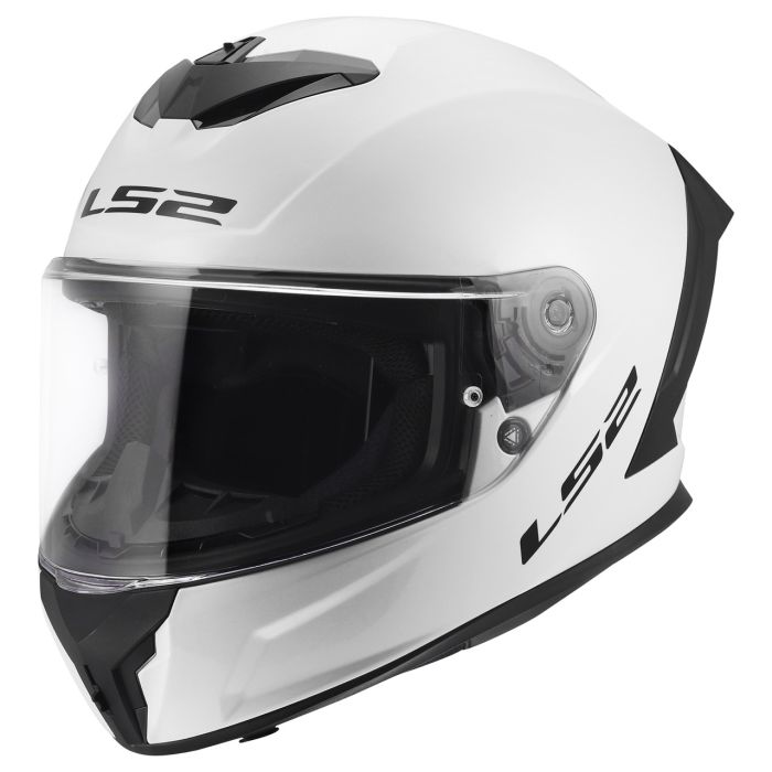Мотошолом LS2 FF820 Rapid 3 Solid Gloss White