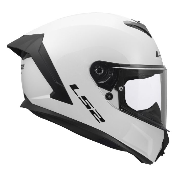 Мотошолом LS2 FF820 Rapid 3 Solid Gloss White