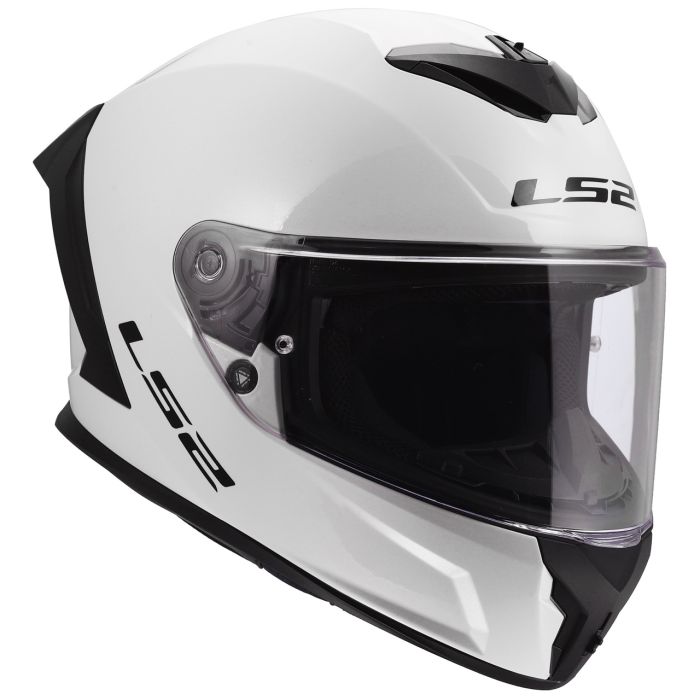 Мотошолом LS2 FF820 Rapid 3 Solid Gloss White