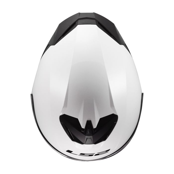 Мотошолом LS2 FF820 Rapid 3 Solid Gloss White