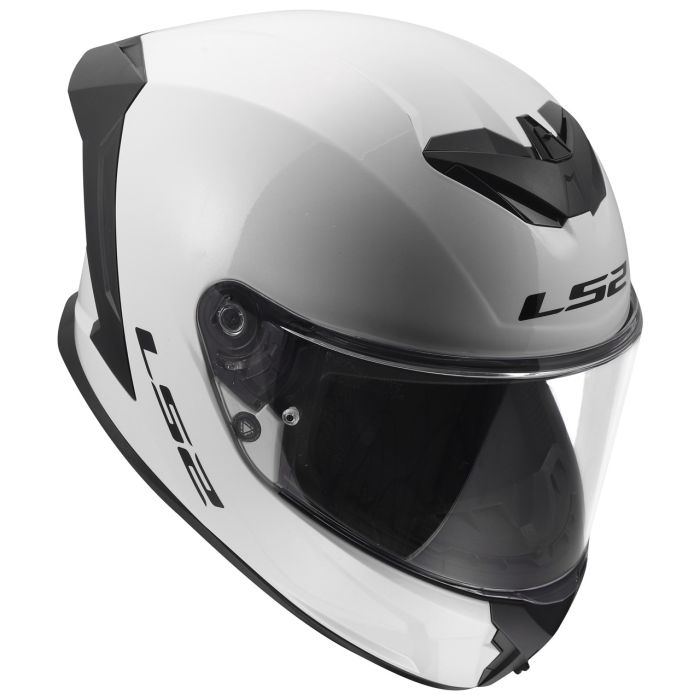 Мотошолом LS2 FF820 Rapid 3 Solid Gloss White