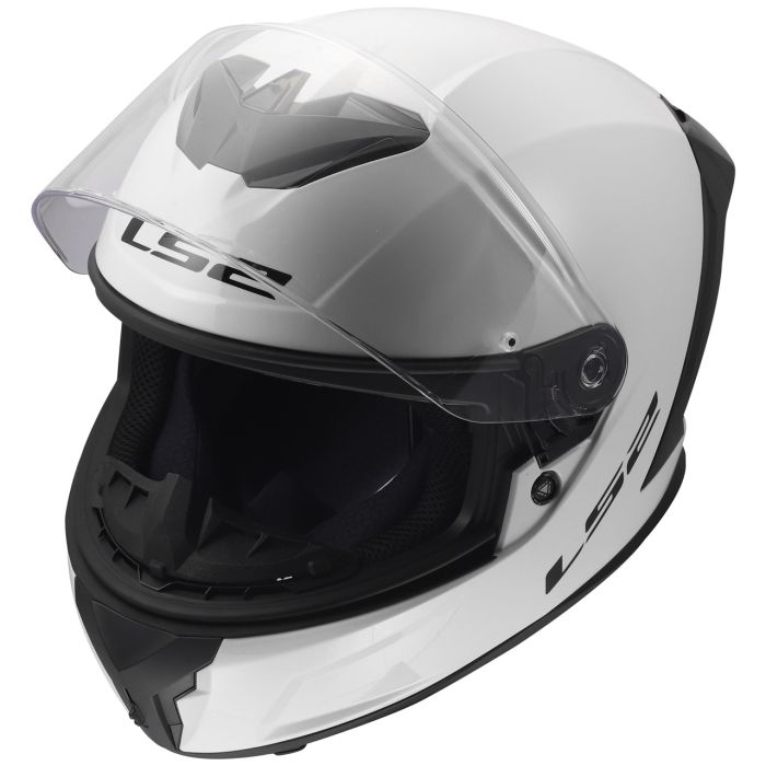 Мотошолом LS2 FF820 Rapid 3 Solid Gloss White