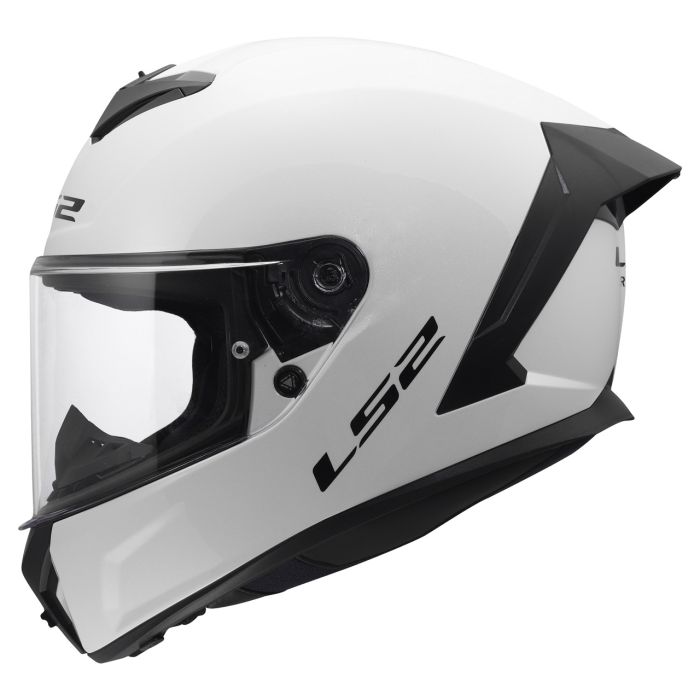 Мотошолом LS2 FF820 Rapid 3 Solid Gloss White
