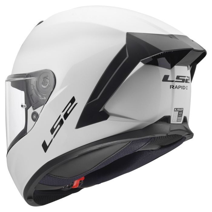 Мотошолом LS2 FF820 Rapid 3 Solid Gloss White