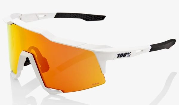 Окуляри Ride 100% Speedcraft - Soft Tact Off White - Hiper Red Multilayer Mirror Lens