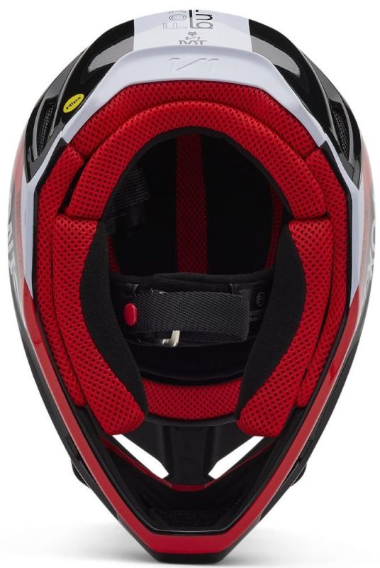 Шолом Fox Yth V1 Helmet - Race Spec Flo Red