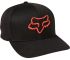 Кепка Fox Lithotype Flexfit 2.0 Hat Black/red