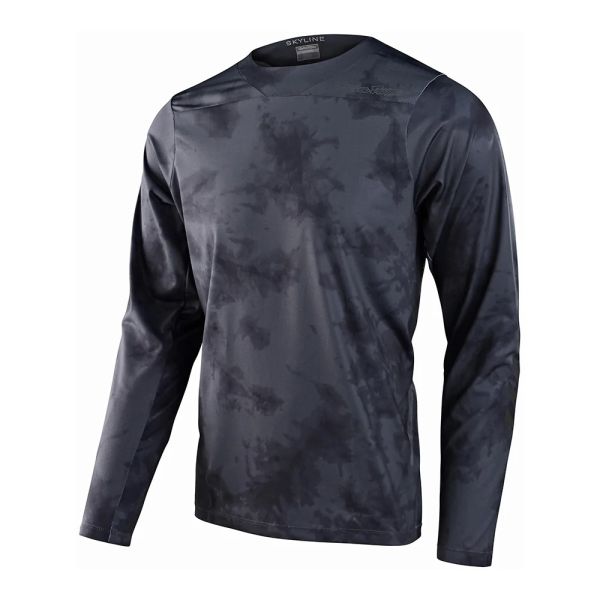 Джерсі TLD SKYLINE LS CHILL JERSEY [TIE DYE CHARCOAL]