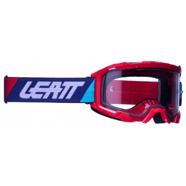 Окуляри LEATT Goggle Velocity 4.5 Red - Clear Lens