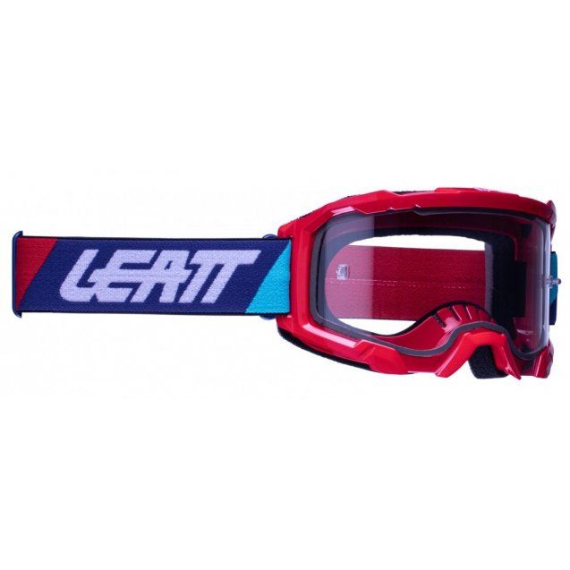 Окуляри LEATT Goggle Velocity 4.5 Red - Clear Lens