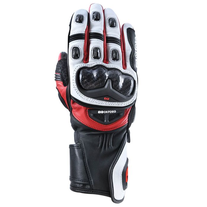 Моторукавички Oxford RP-2R MS Glove White/Black / Red