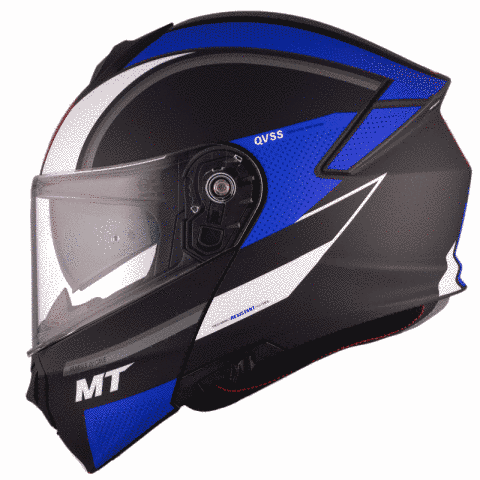 Мотошолом MT Genesis SV Cave A7 Matt Blue