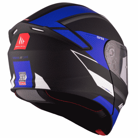 Мотошолом MT Genesis SV Cave A7 Matt Blue