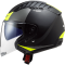 Мотошолом LS2 OF600 Copter Urbane Matt Black H-V Yellow