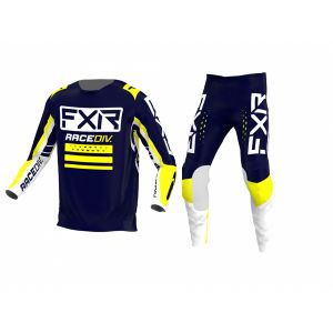 Мотоджерсі дитяча FXR Yth Clutch Pro MX 22-Midnight/White/Yellow