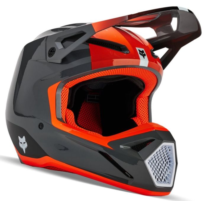 Мотошолом Fox V1 Ballast Helmet Grey