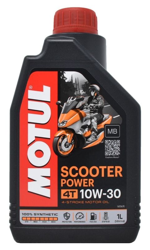 Моторна олива MOTUL 4T Scooter Power 10W30 1L
