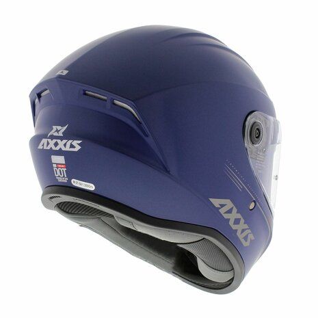 Мотошолом AXXIS DRAKEN S A7 Solid Matt Blue