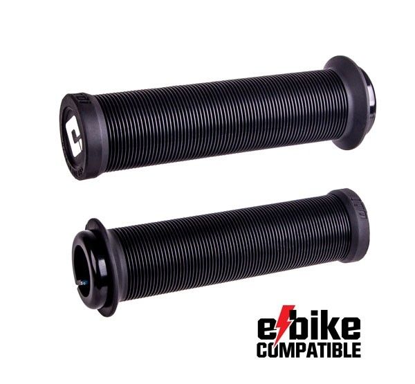 Гріпси ODI Longneck v 2.1 Lock- on Black w/Black clamp