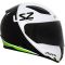 Мотошолом LS2 FF353 Rapid Stark Black Green White