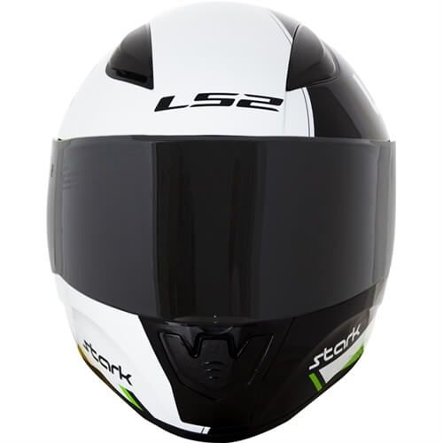 Мотошолом LS2 FF353 Rapid Stark Black Green White