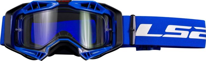 Окуляри LS2 Aura Enduro Series Goggle Black Blue with Clear Visor