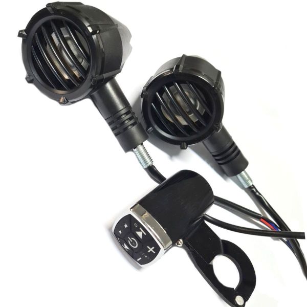 Мотоакустика з Bluethooth 2x20W, поворотами, габаритом, сигналом
