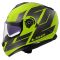 Мотошолом LS2 FF908 Strobe 2 Code Hi-Vis Yellow Grey