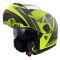 Мотошолом LS2 FF908 Strobe 2 Code Hi-Vis Yellow Grey