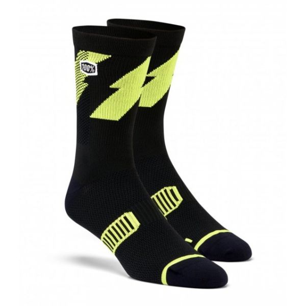 Шкарпетки Ride 100% BOLT Performance Socks Lime
